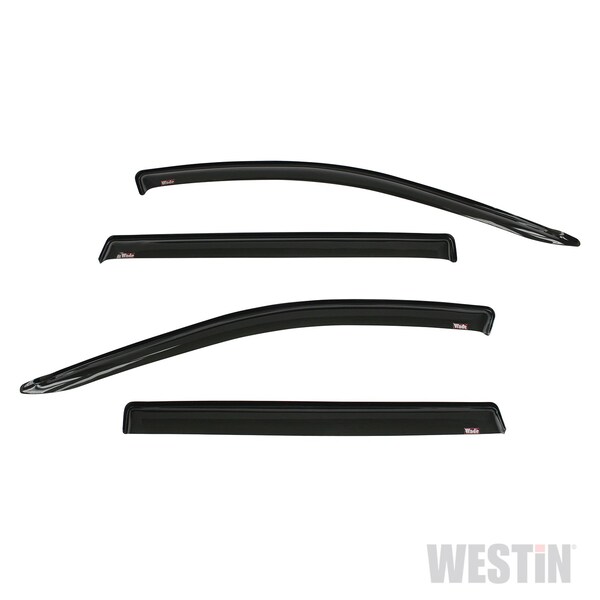 Tape On Wind Deflector 4pc